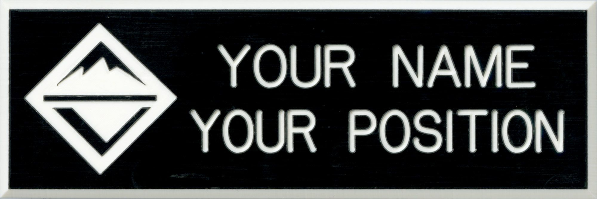 Blank Venturing Large Nameplate