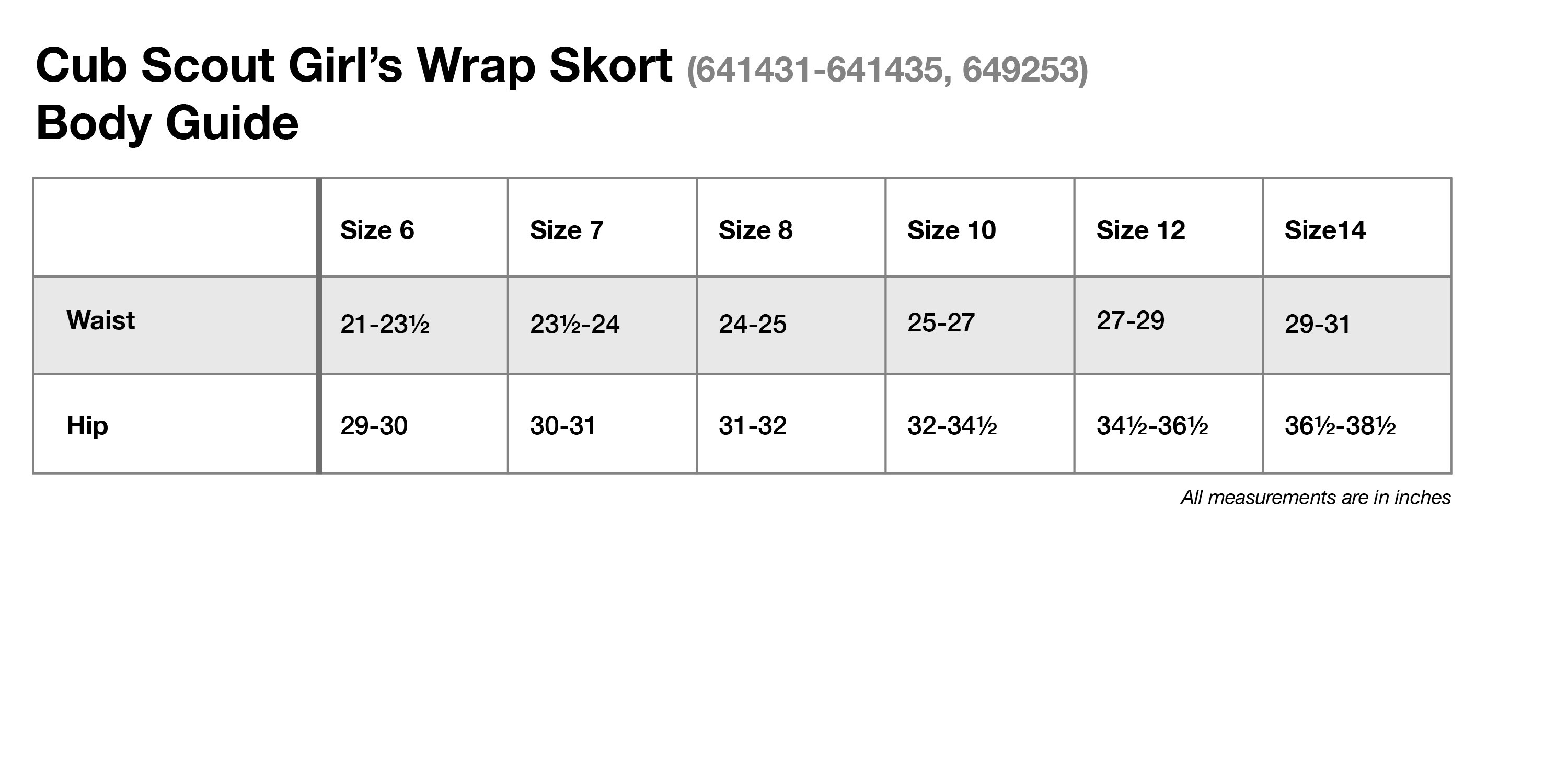 Cub Scout Uniform Skort with Front Flap- Girls' 6-14 8 Cub Scout Uniform Skort with Front Flap- Girls' 6-14