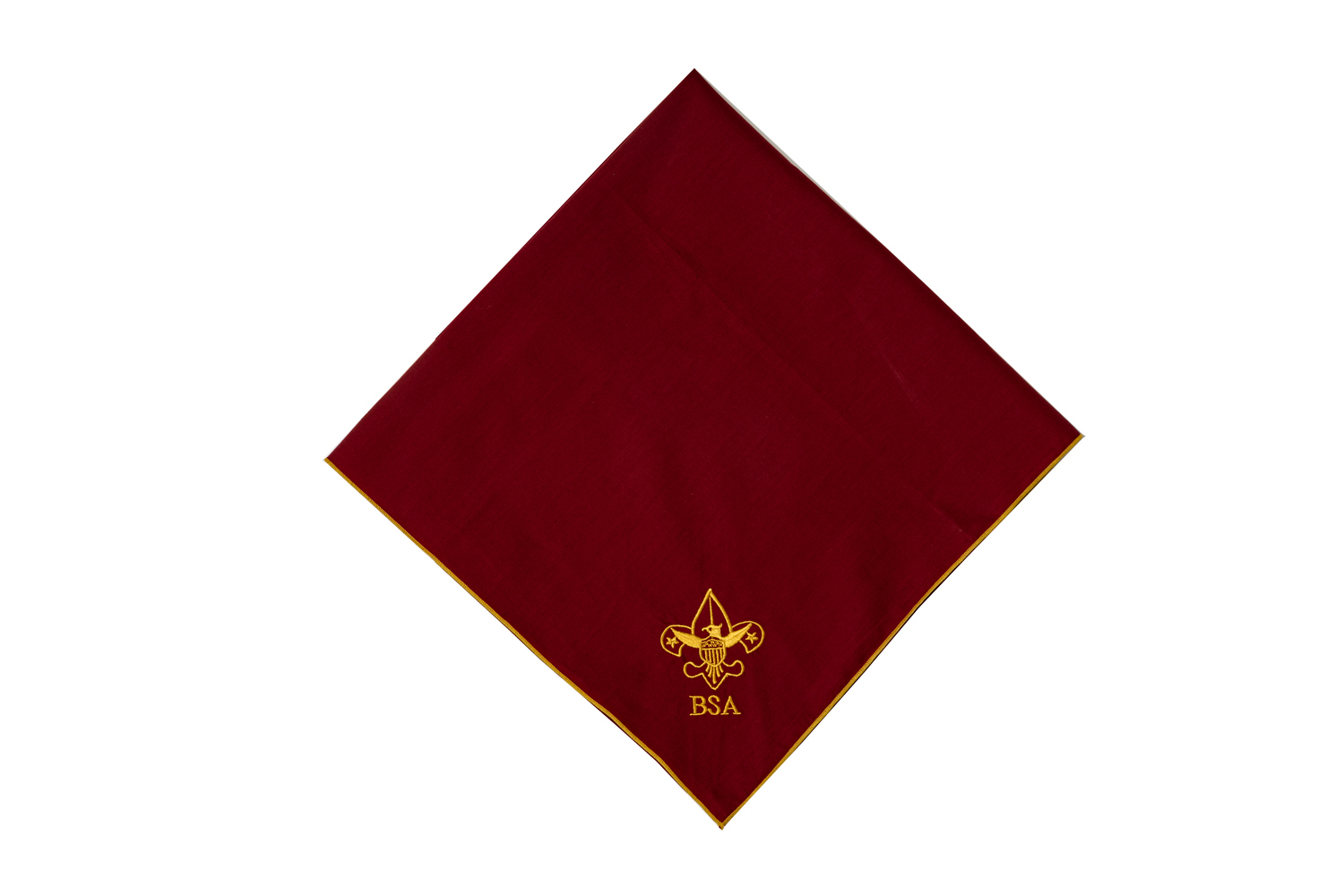 BSA Universal Emblem Embroidered Neckerchief, Brick