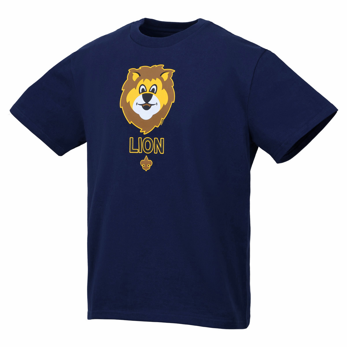 Cub Scout Lion Rank Chest Logo T-Shirt, Adult