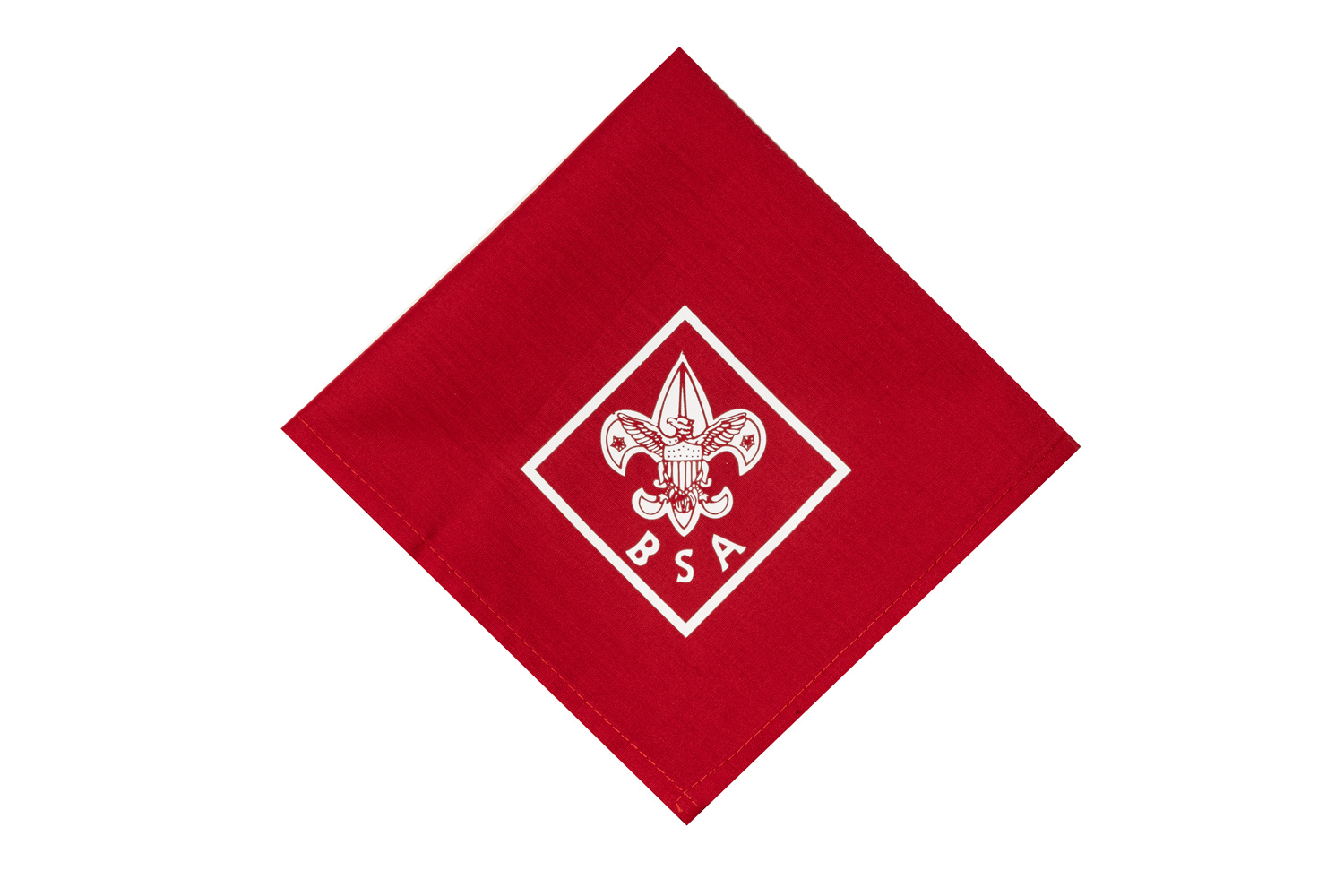 BSA Universal Emblem Printed Neckerchief, Red 1 BSA Universal Emblem Printed Neckerchief, Red