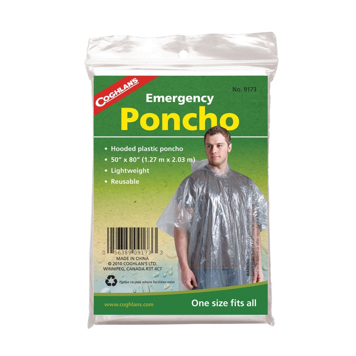 Coghlan's Emergency Poncho