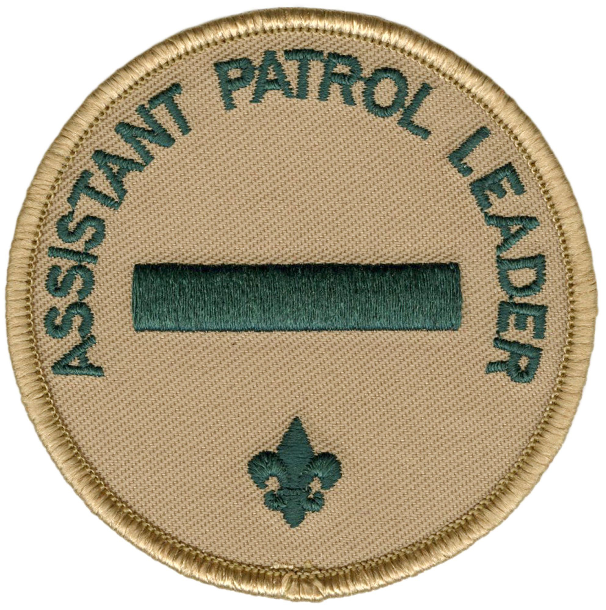Scouts BSA Assistant Patrol Leader Emblem 1 Scouts BSA Assistant Patrol Leader Emblem