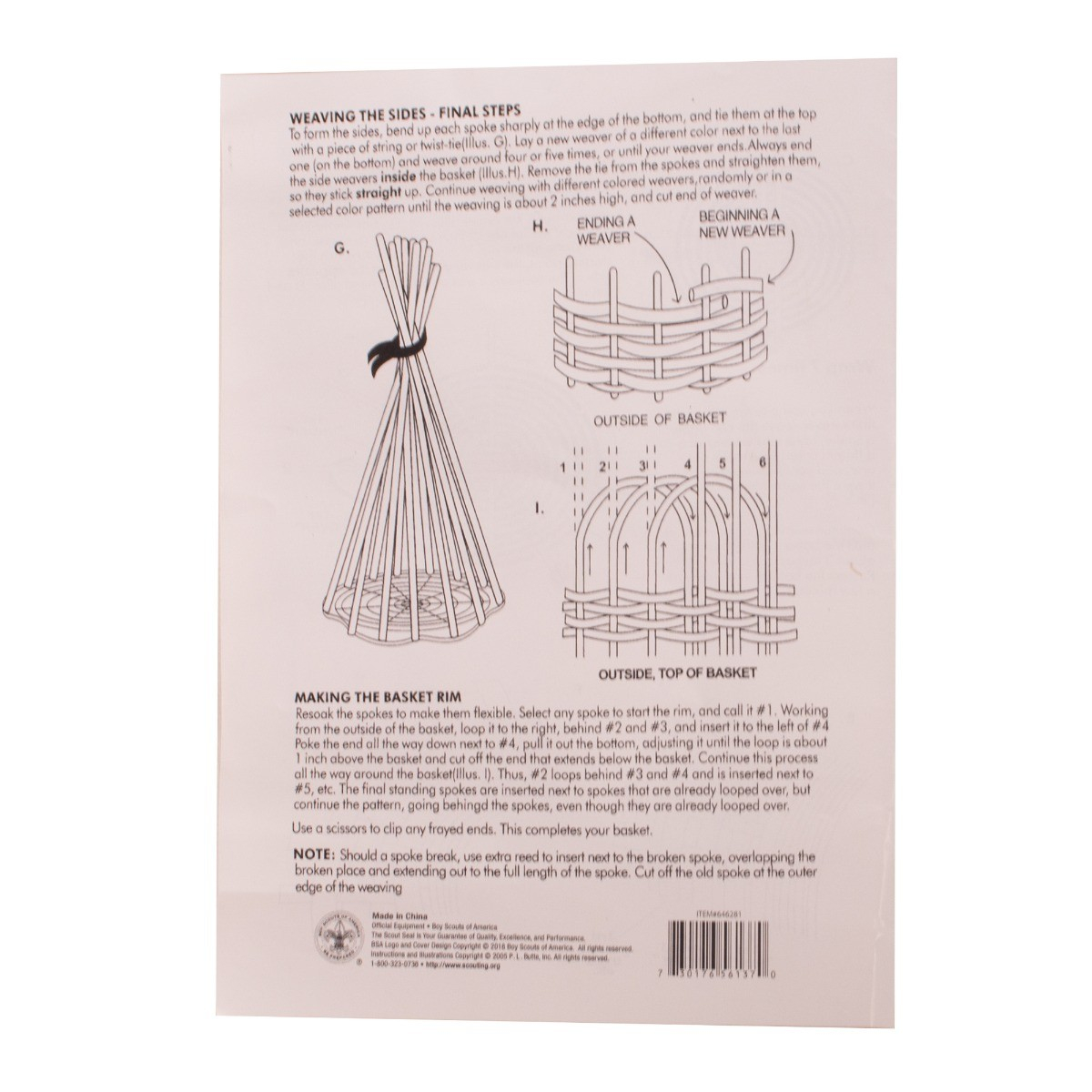 Round Basket Weaving Craft Kit 4 Round Basket Weaving Craft Kit