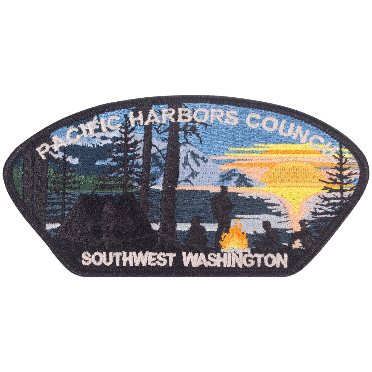 Pacific Harbors Council Shoulder Patch 1 Pacific Harbors Council Shoulder Patch