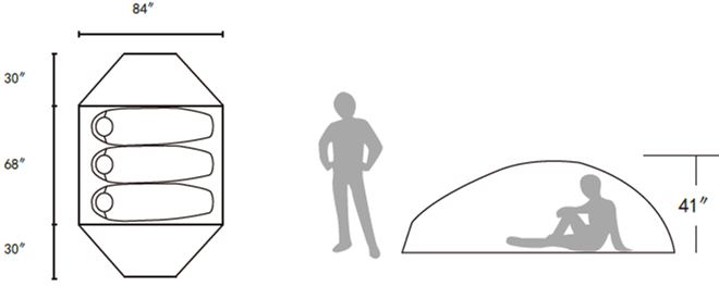 Lizardhead Basecamp Tent, 3-Person 7 Lizardhead Basecamp Tent, 3-Person