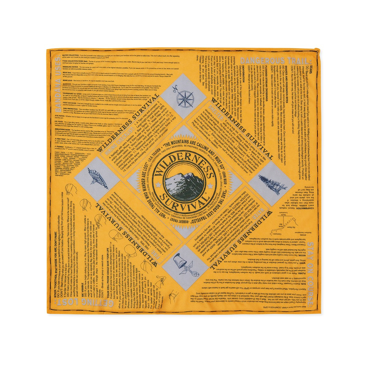 Wilderness Survival Bandana