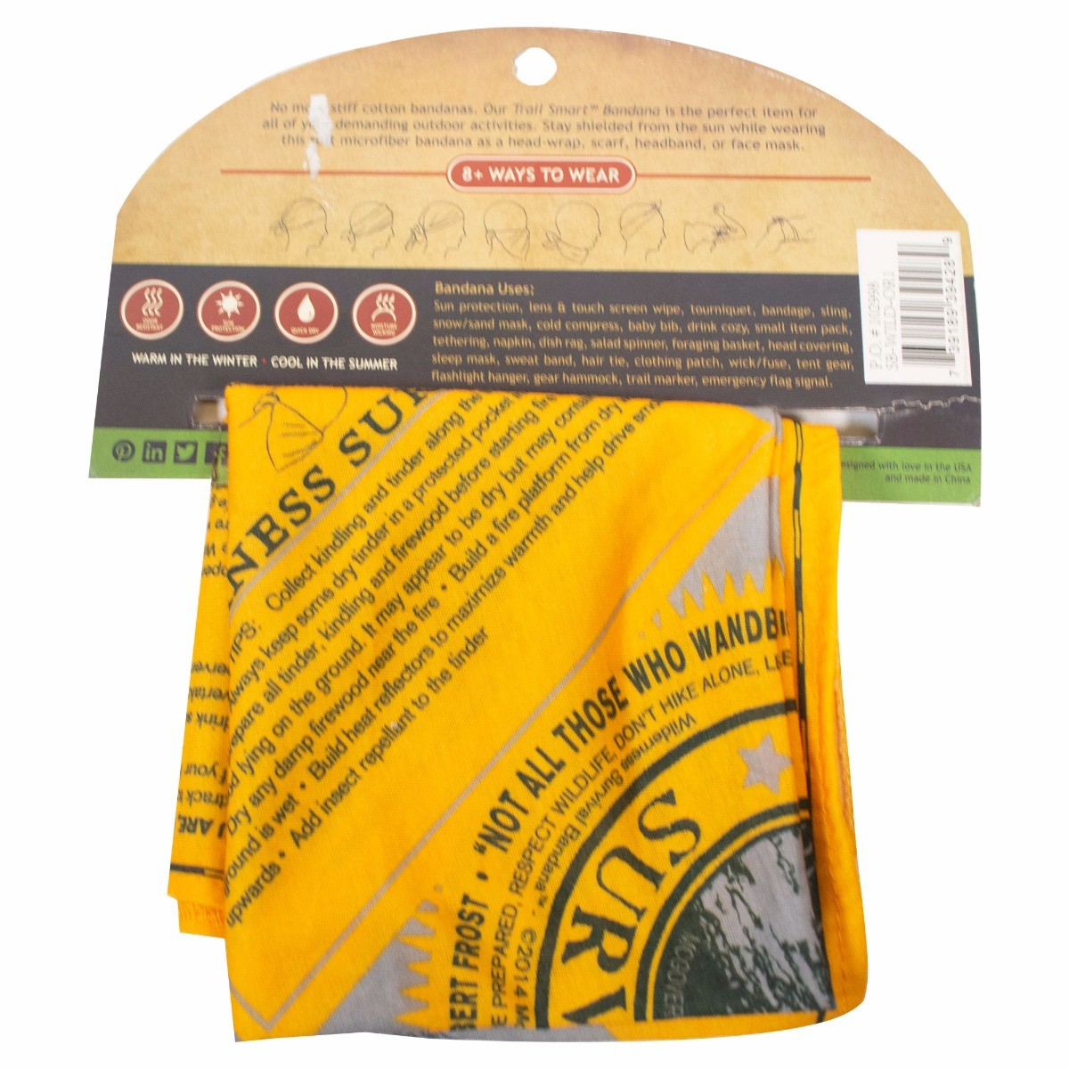 Wilderness Survival Bandana