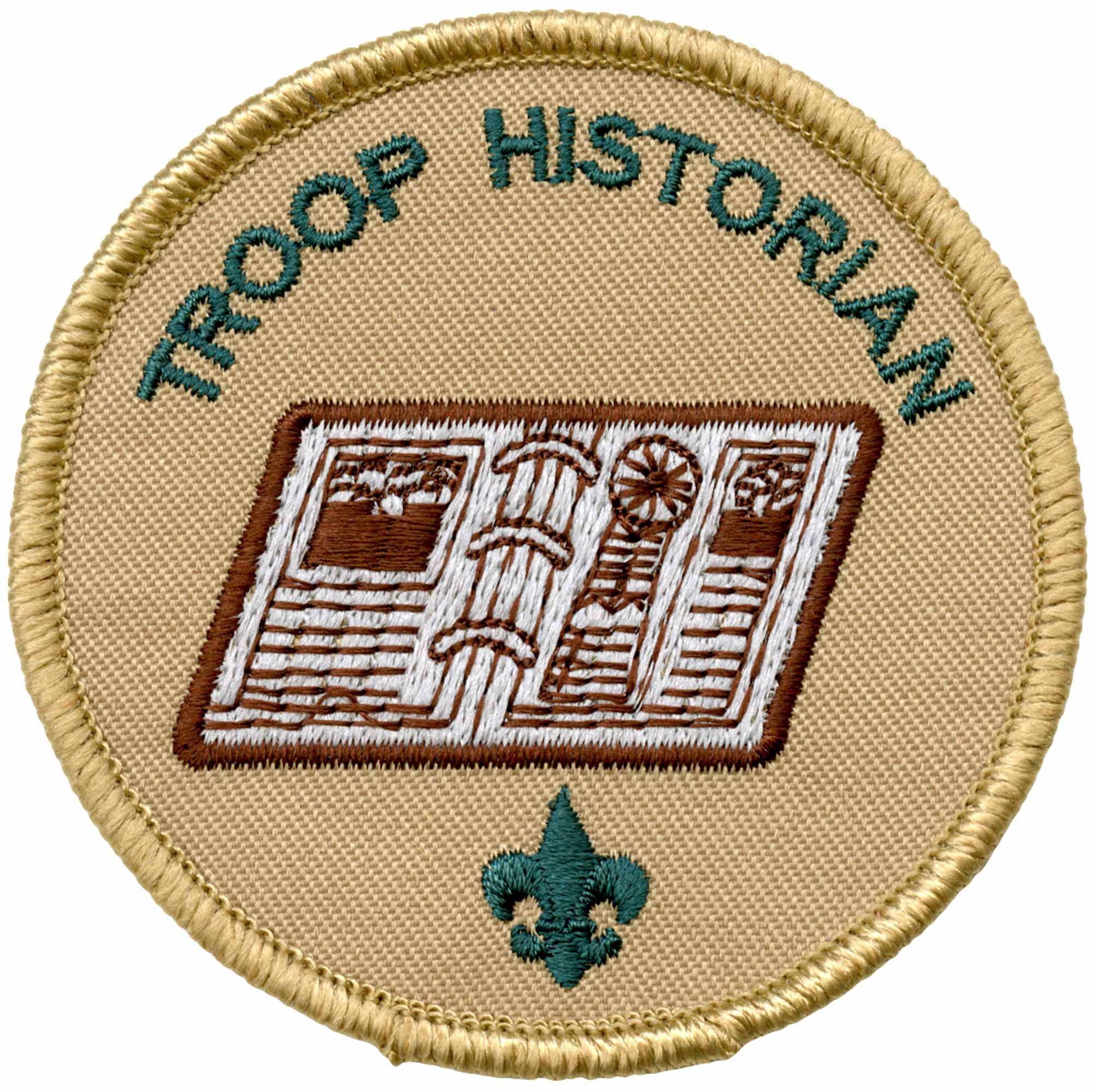 Scouts BSA Troop Historian Emblem 1 Scouts BSA Troop Historian Emblem