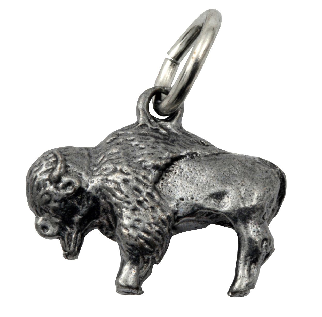Sterling Silver Buffalo Charm