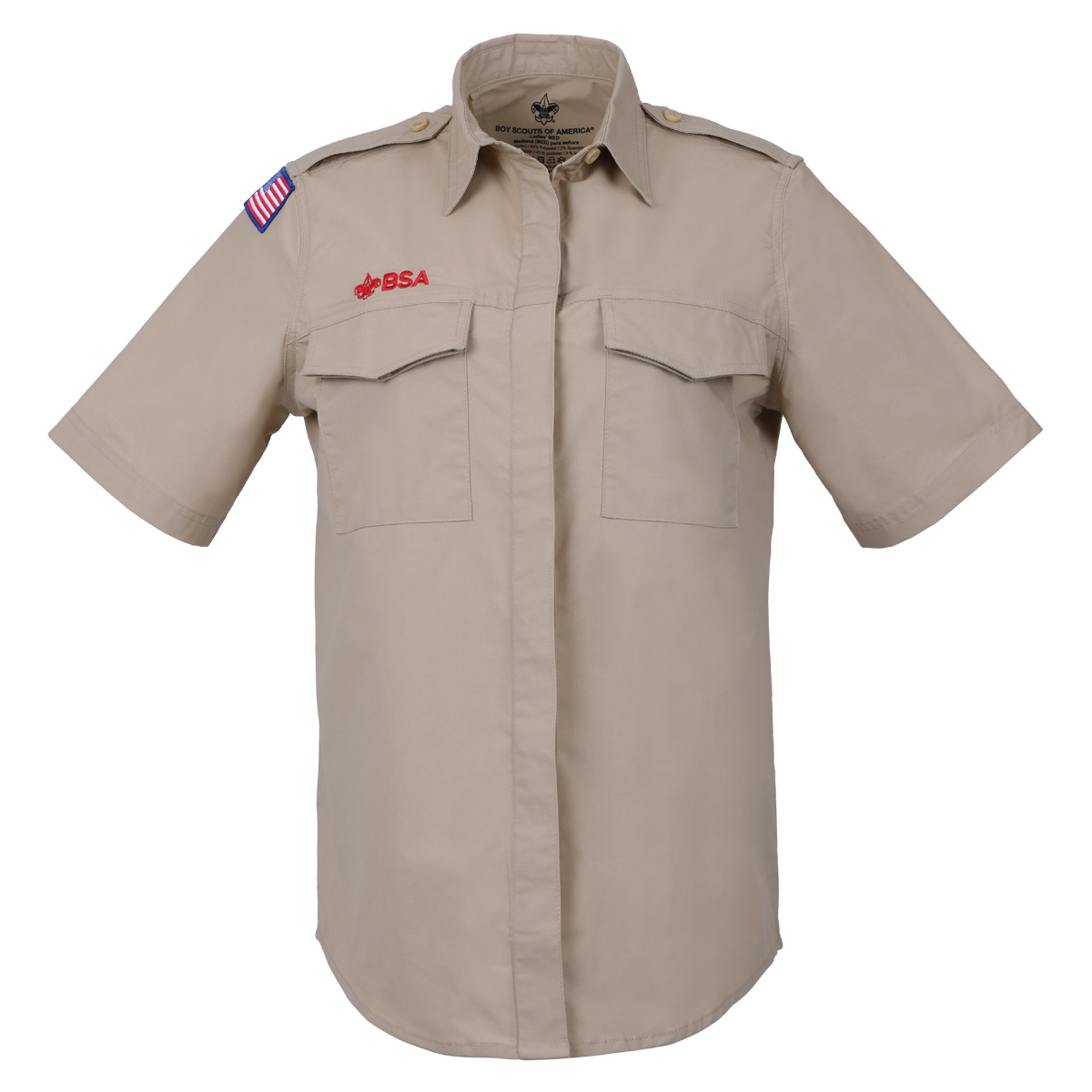 Scouts BSA Uniform Short Sleeve Shirt - Girl's XS-XL