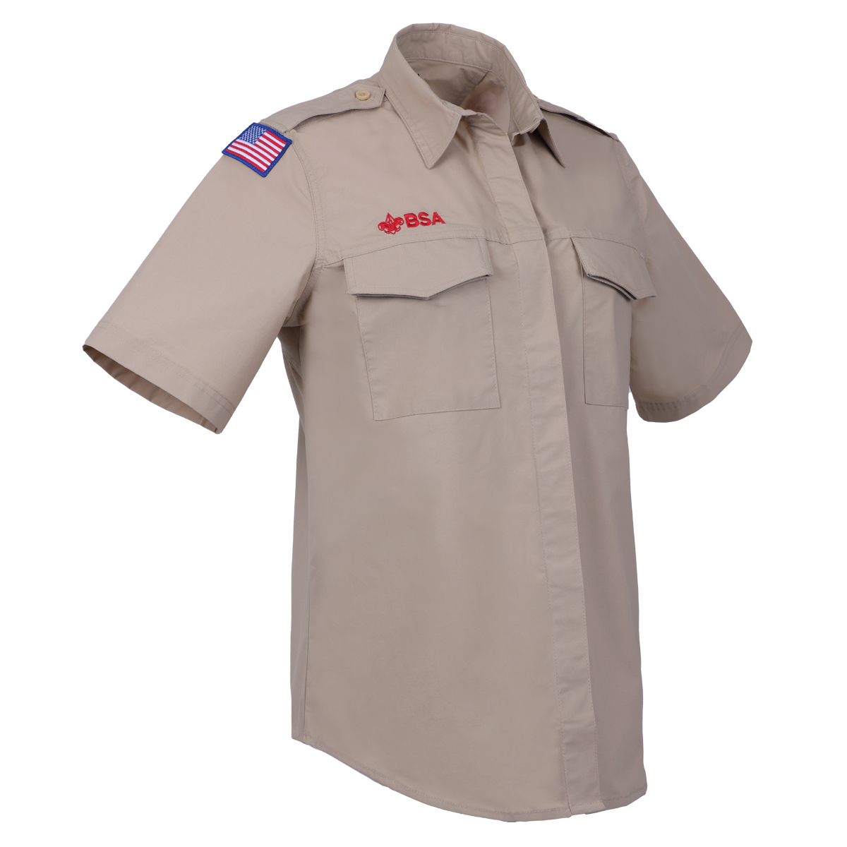 Scouts BSA Uniform Short Sleeve Shirt - Girl's XS-XL