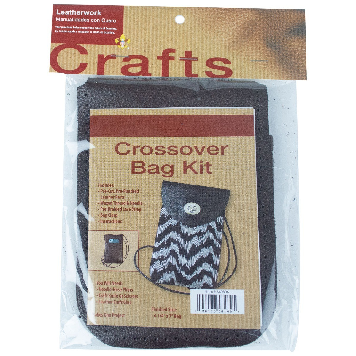 Crossbody Bag Leather Craft Kit
