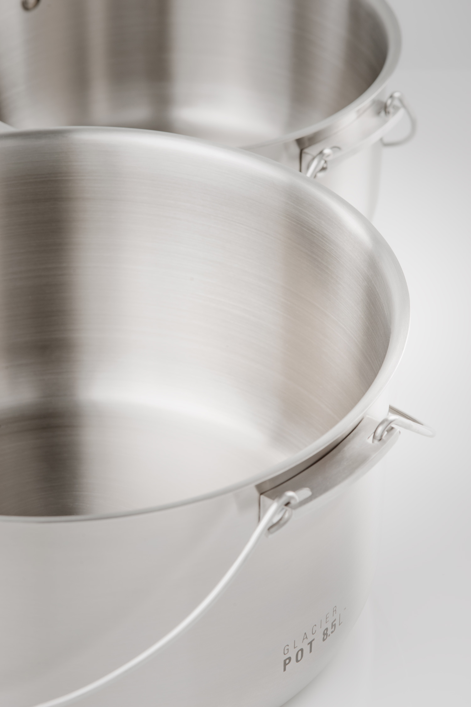 GSI Glacier Stainless Steel 3pc Troop Cookset