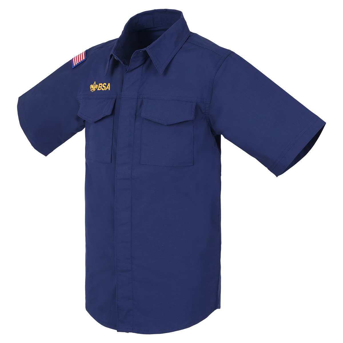 Cub Scout Short-Sleeve Uniform Shirt - Youth XS - 3XL 4 Cub Scout Short-Sleeve Uniform Shirt - Youth XS - 3XL