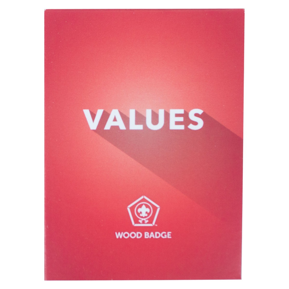 Wood Badge "Values" Cards, 38pk 5 Wood Badge "Values" Cards, 38pk