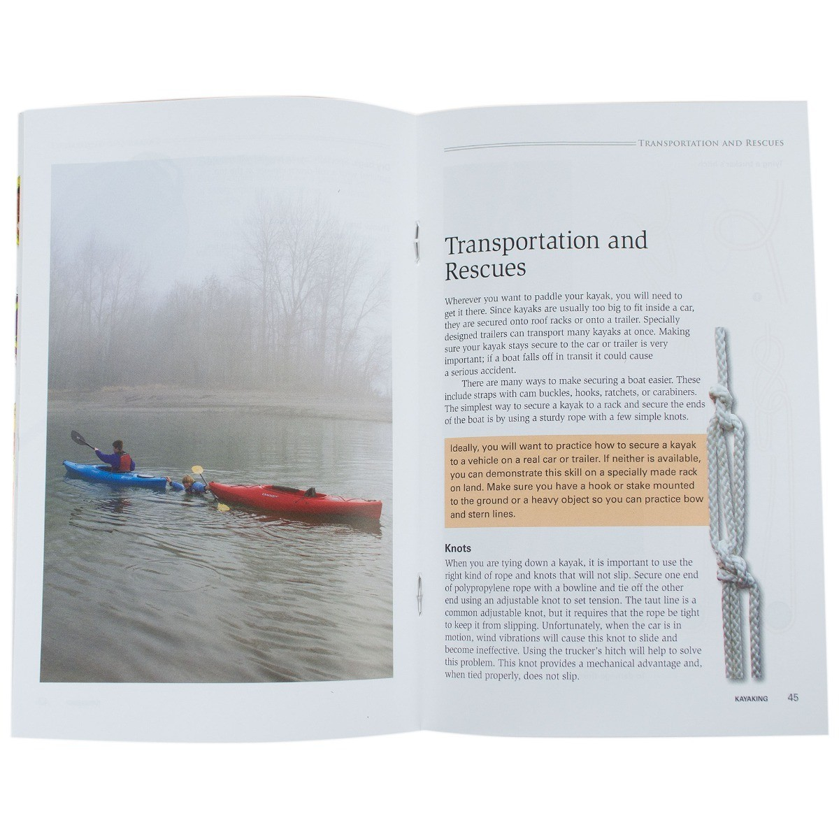 Kayaking Merit Badge Pamphlet