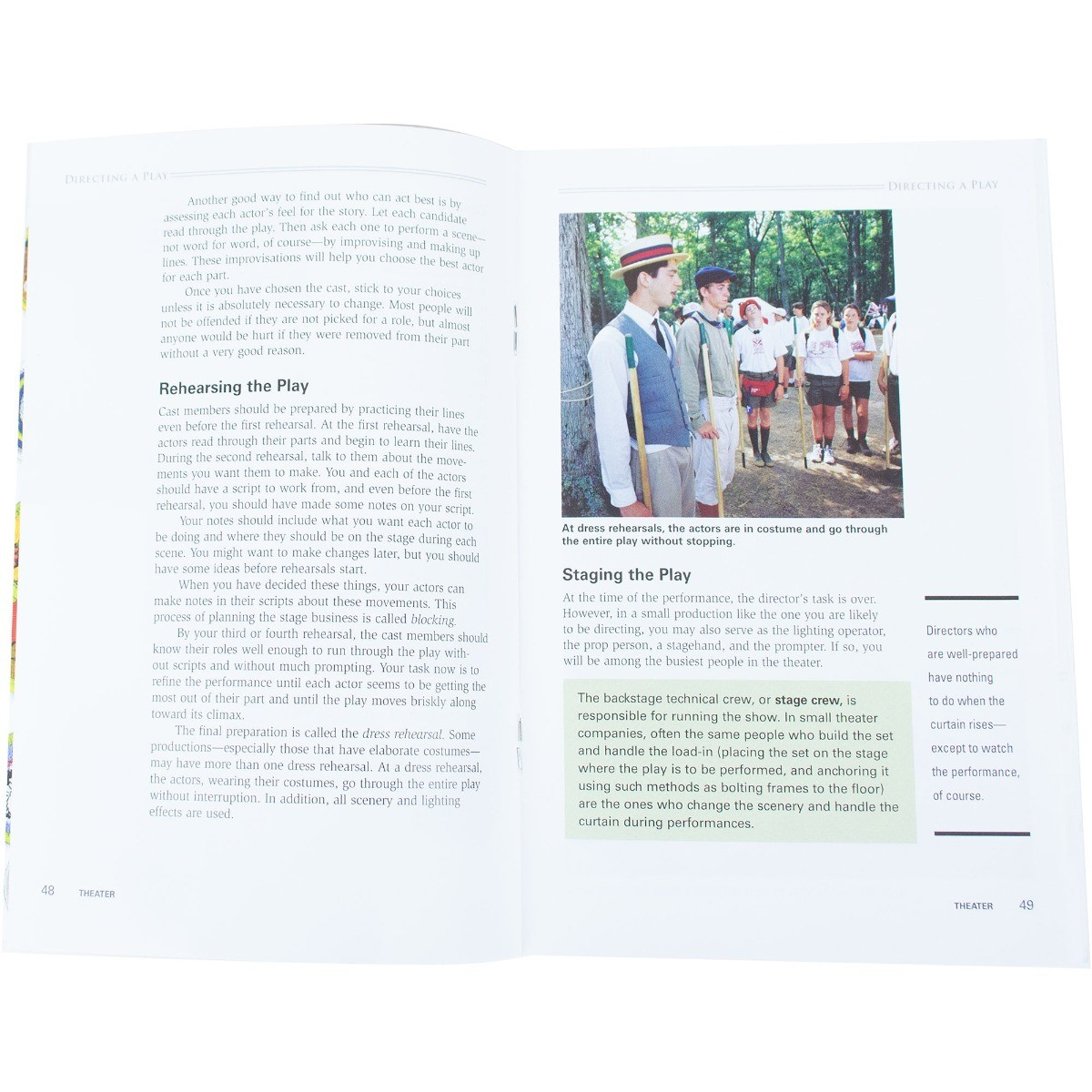 Theater merit Badge Pamphlet