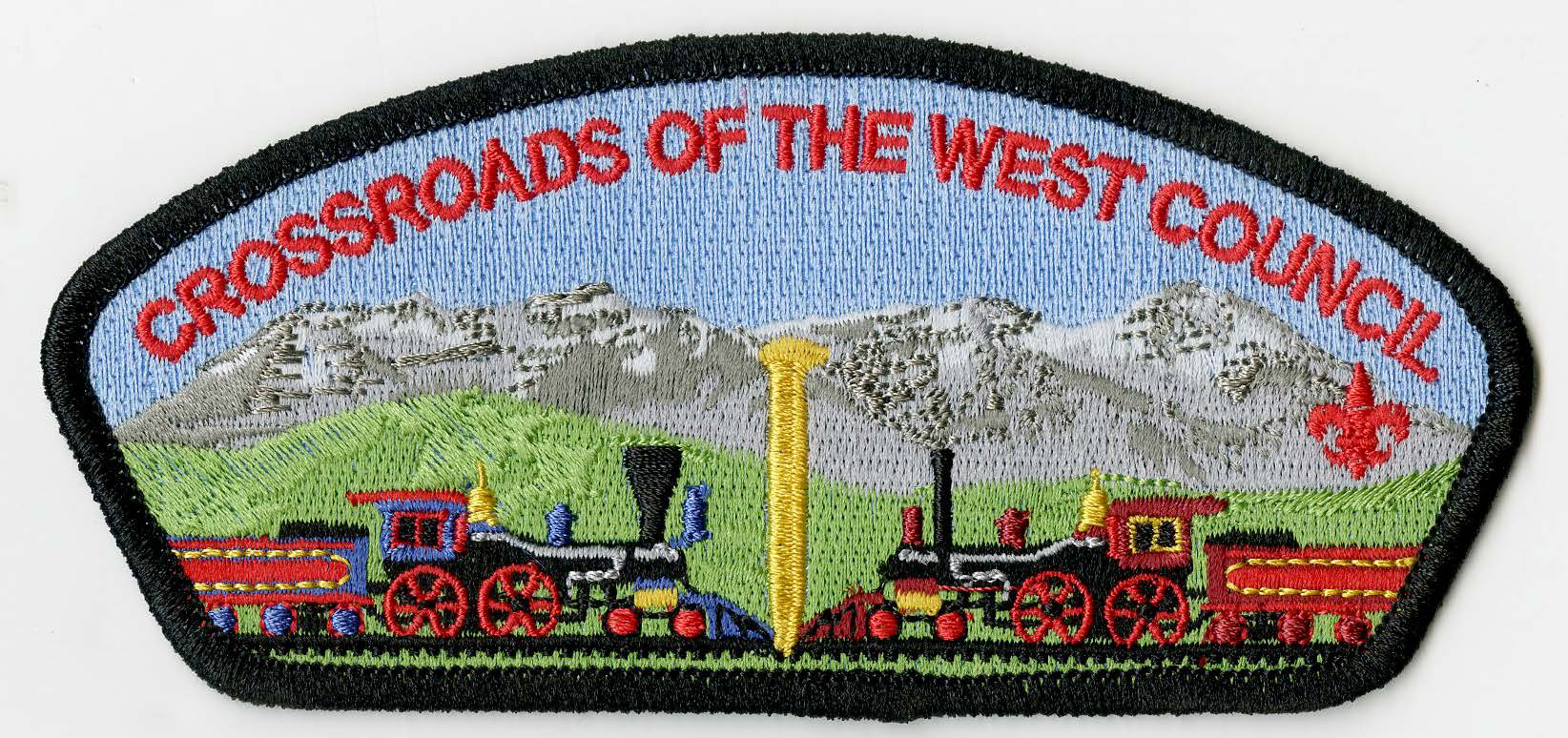 Crossroads of the West Council Shoulder Patch