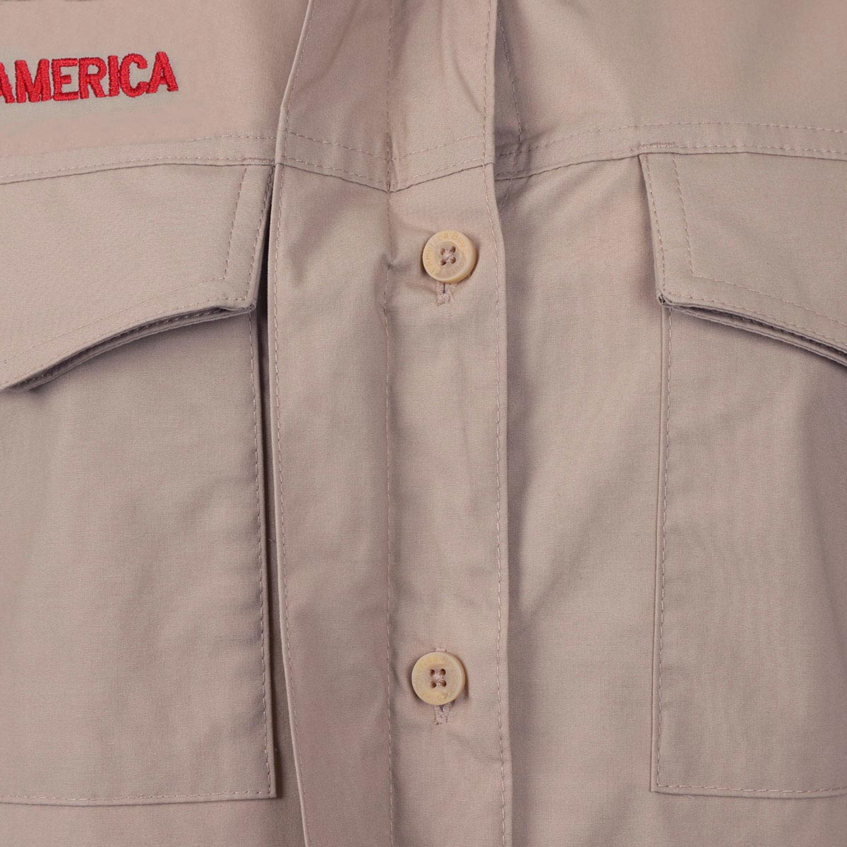 Scouts BSA Short-Sleeve Uniform Shirt, Khaki - Girls’ Made to Measure 8 Scouts BSA Short-Sleeve Uniform Shirt, Khaki - Girls’ Made to Measure