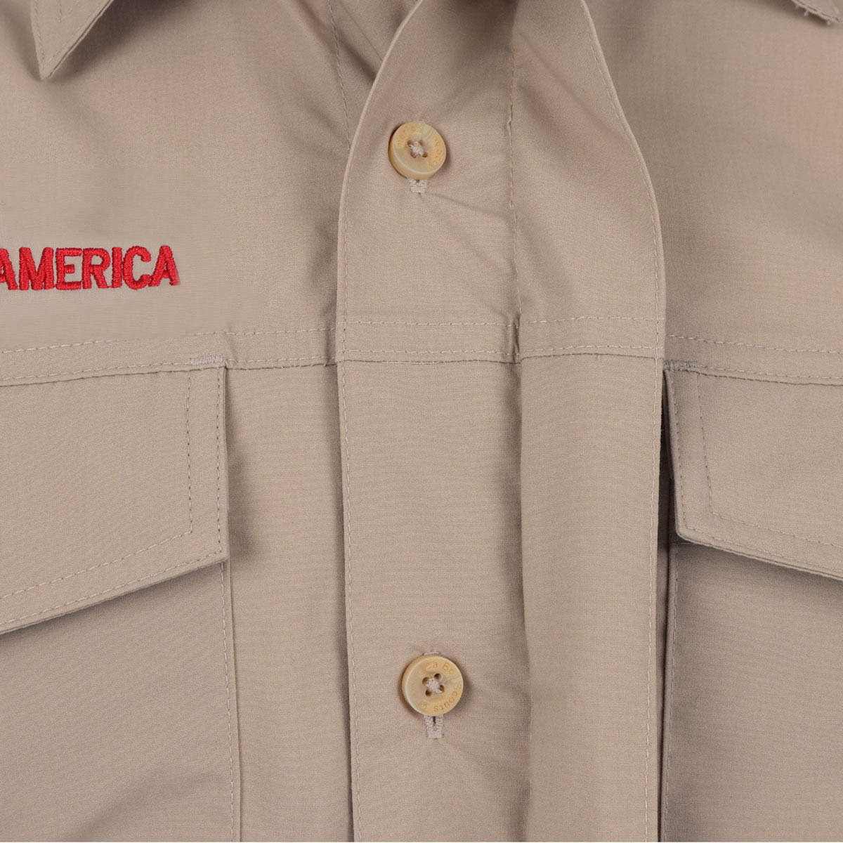 Scouts BSA Uniform Shirt Short Sleeve, Khaki - Men's Made to Measure 7 Scouts BSA Uniform Shirt Short Sleeve, Khaki - Men's Made to Measure