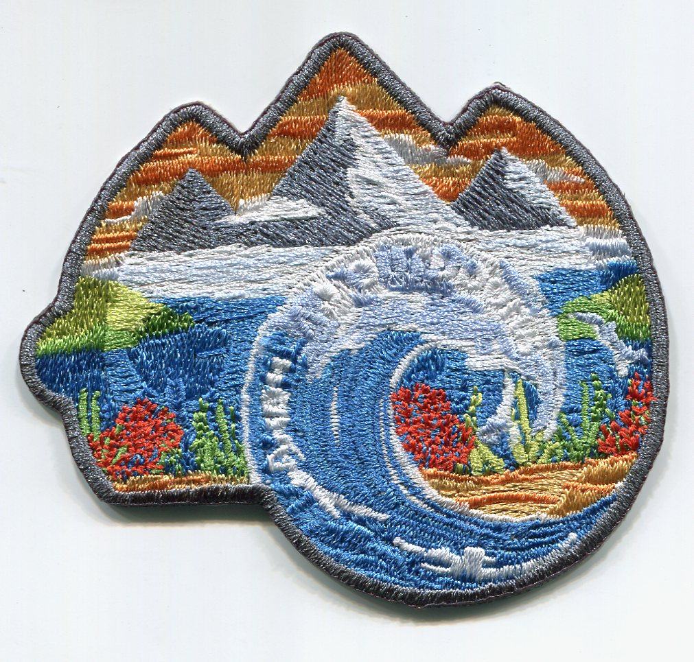 Pledge Patch Lizard Head