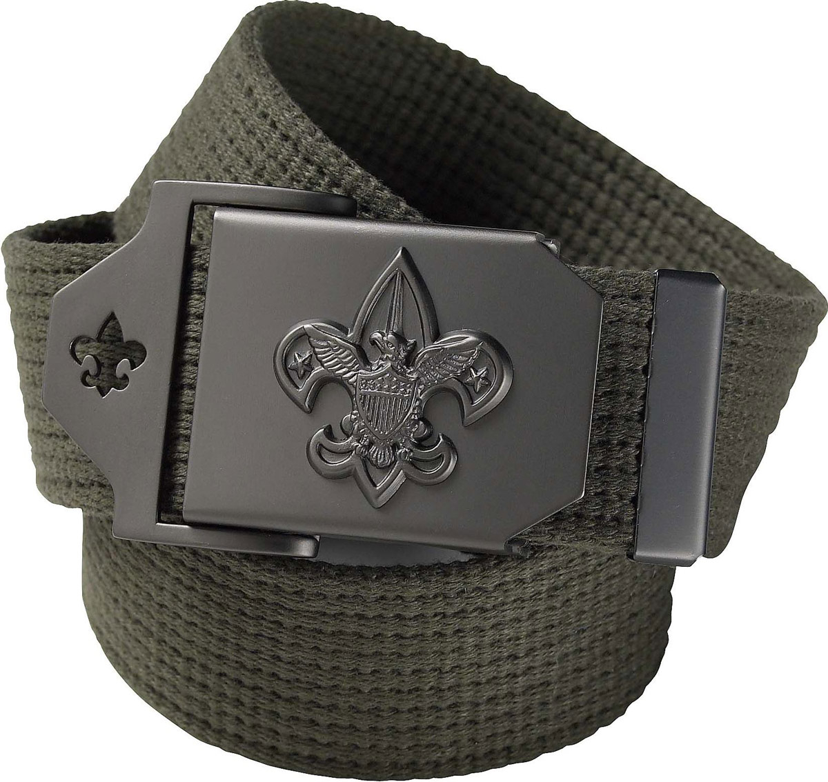 Scouts BSA Web Uniform Belt, Cut to Size and Adjustable