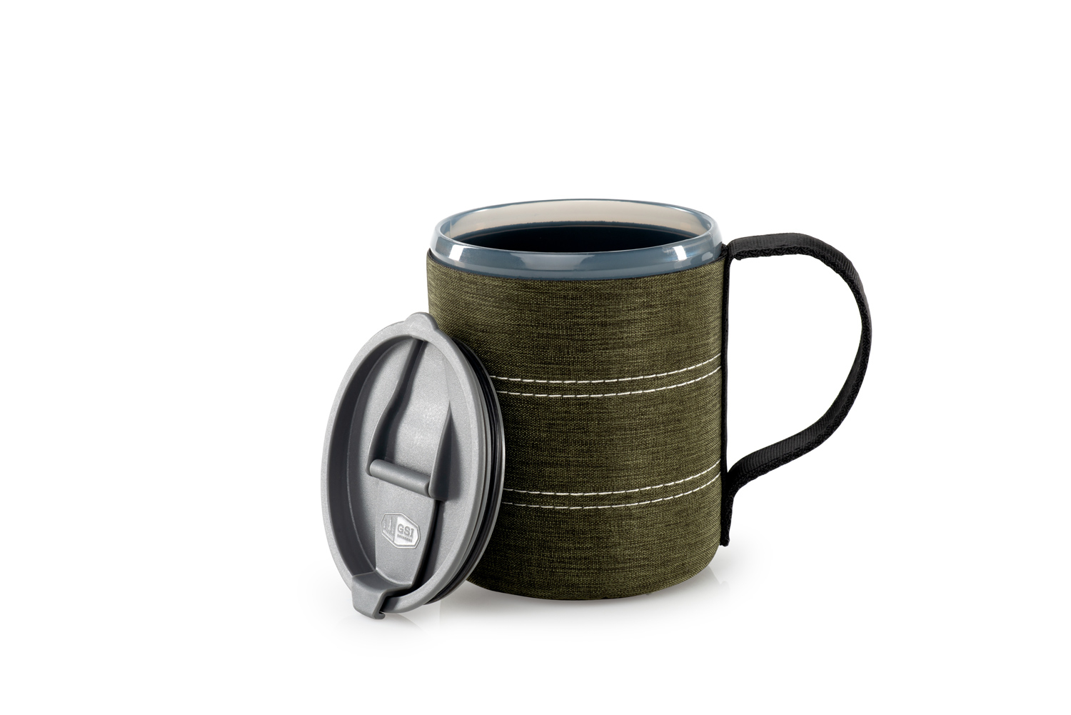 GSI Insulated Backpack Mug, Green