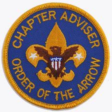 Order of the Arrow Chapter Advisor Emblem