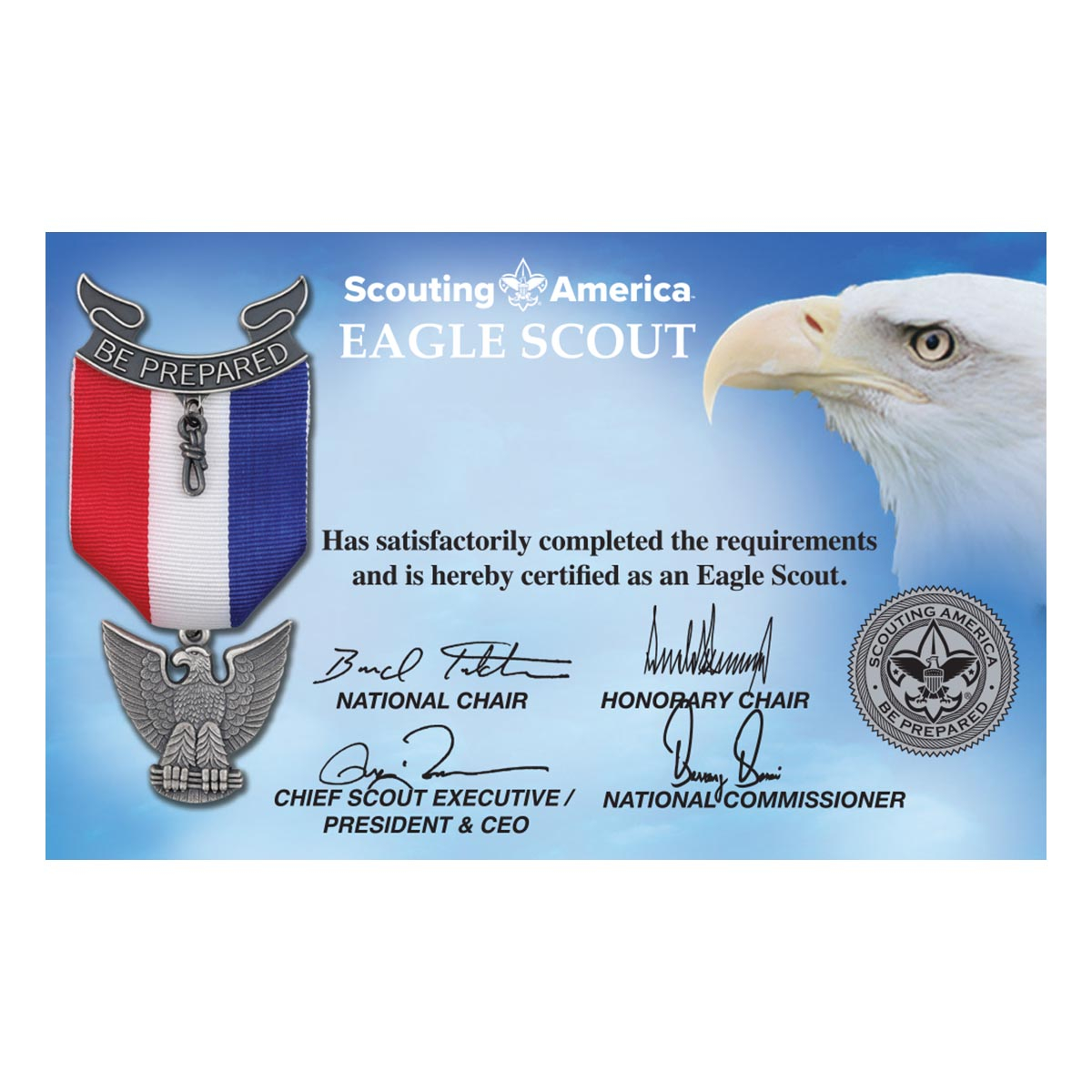 Eagle Scout Name Change Packet