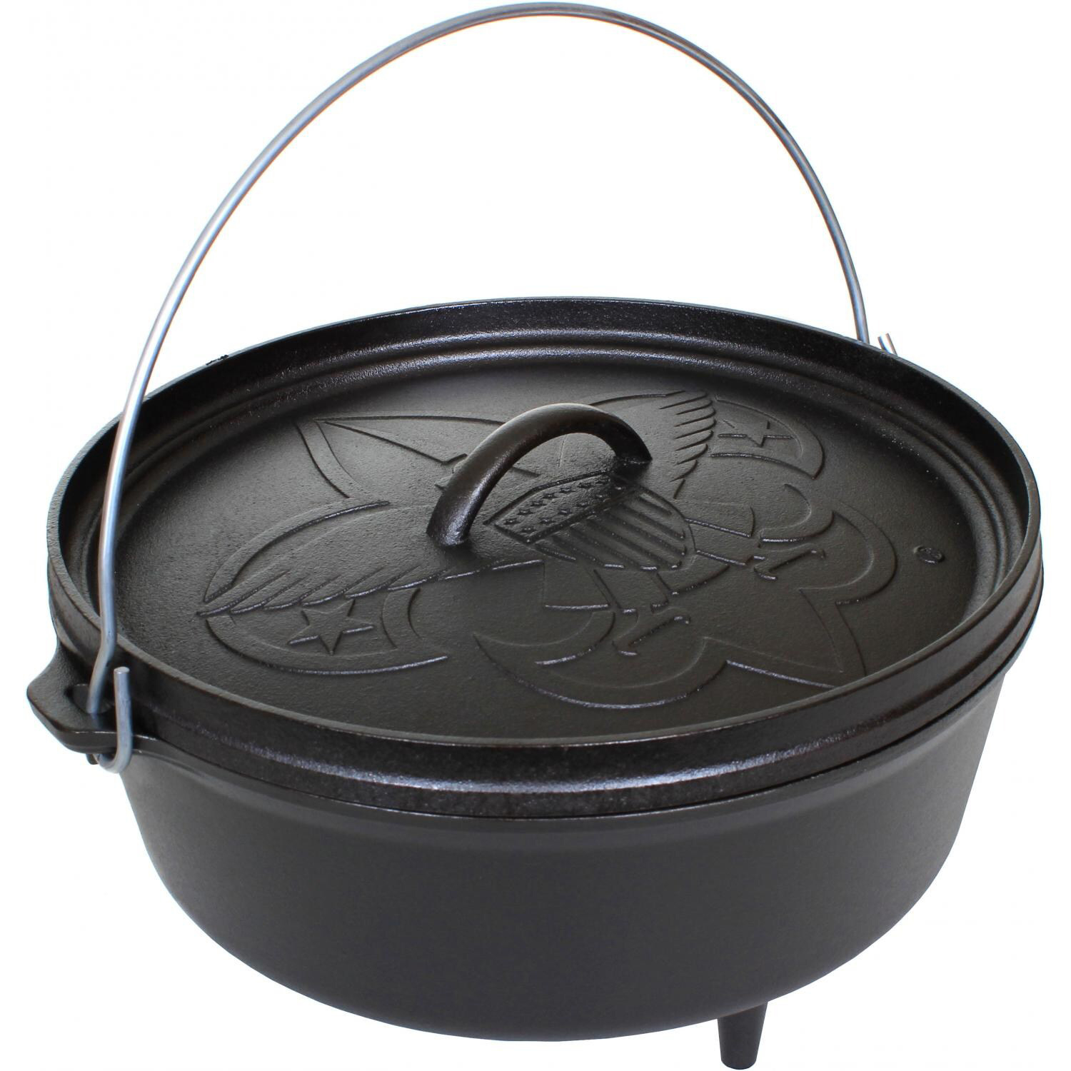 Lodge 6-Quart Cast Iron Dutch Oven