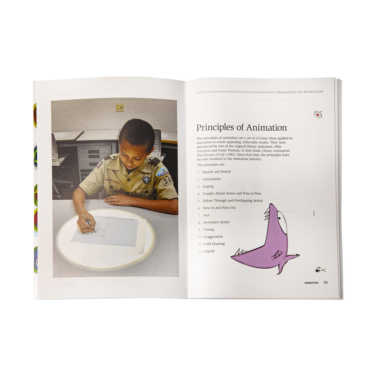 Animation Merit Badge Pamphlet
