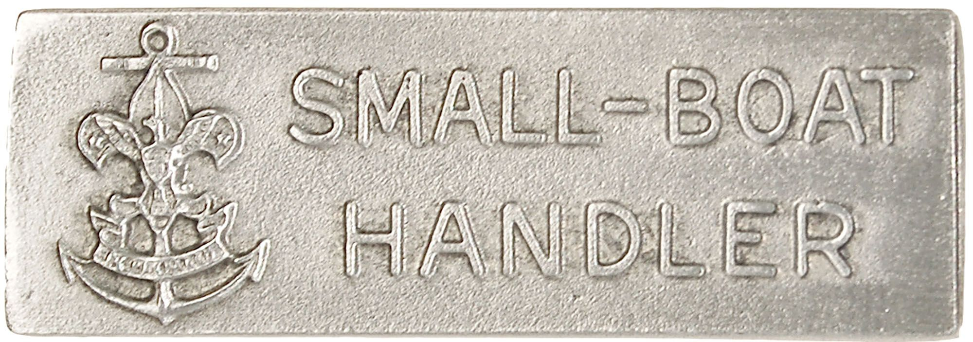 Small Boat Handler Pin 1 Small Boat Handler Pin