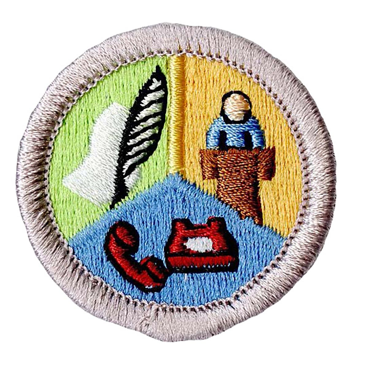 Communications Merit Badge Emblem 1 Communications Merit Badge Emblem