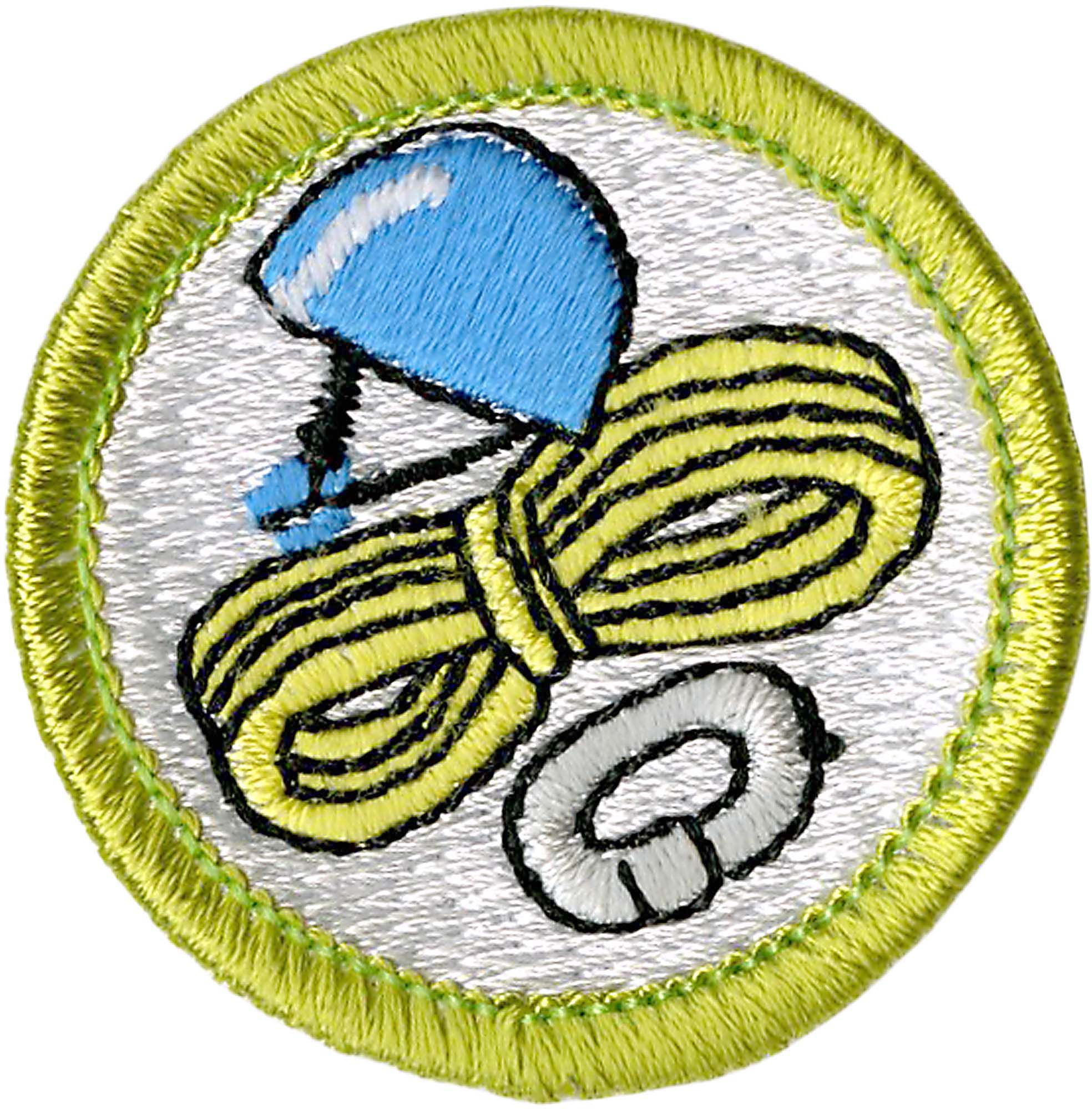 Climbing Merit Badge Emblem 1 Climbing Merit Badge Emblem