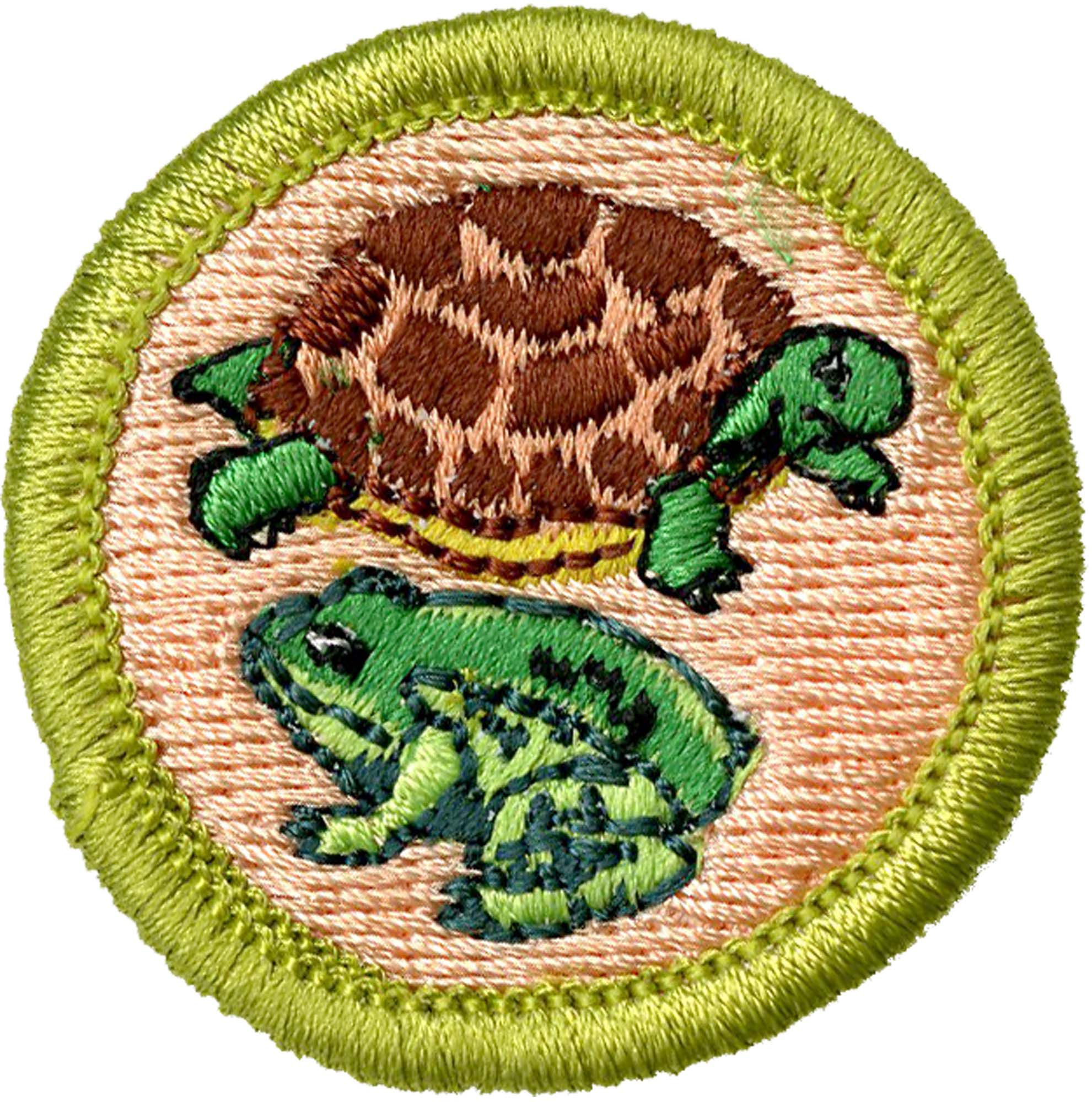 Reptile/Amphibion Merit Badge Emblem
