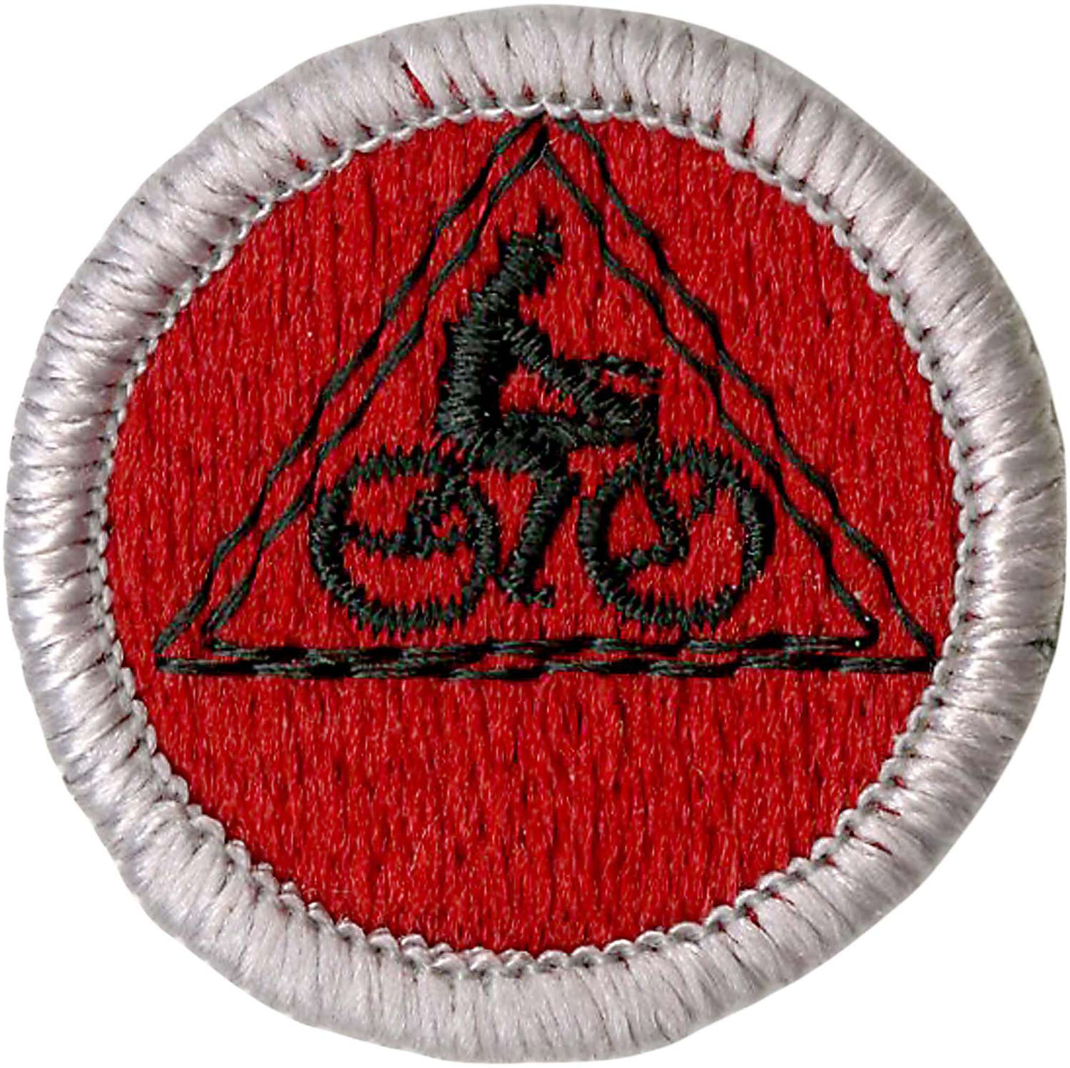 Cycling Merit Badge Emblem