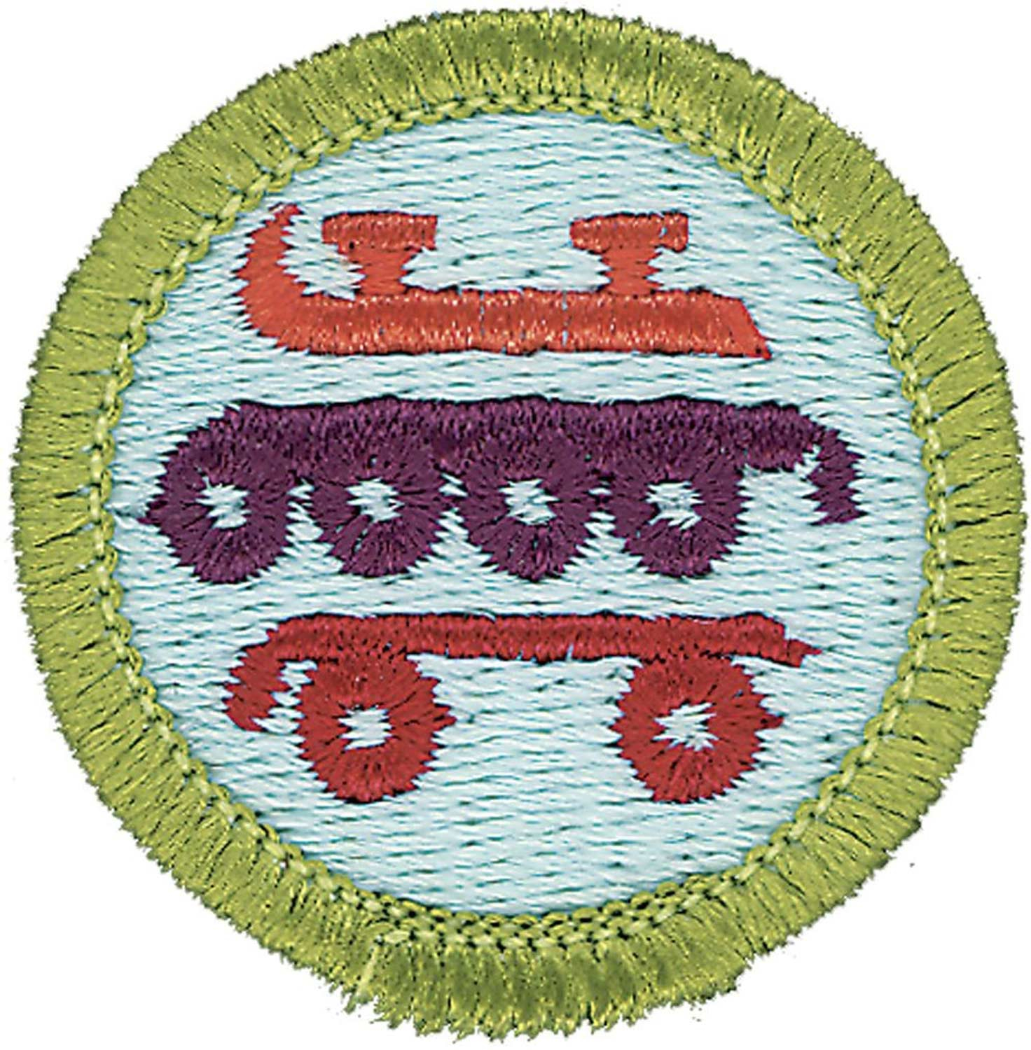 Skating Merit Badge Emblem