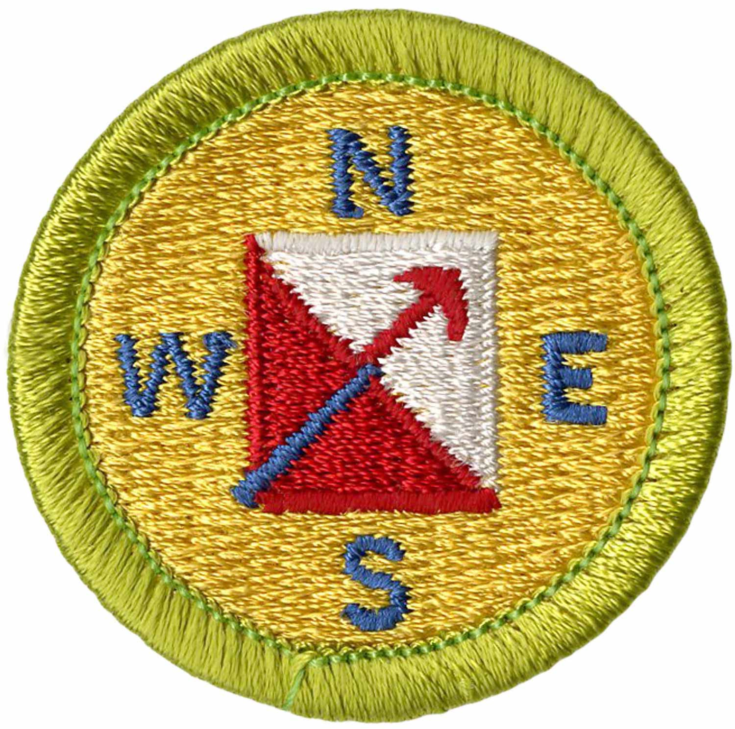 Orienteering Merit Badge Emblem 1 Orienteering Merit Badge Emblem