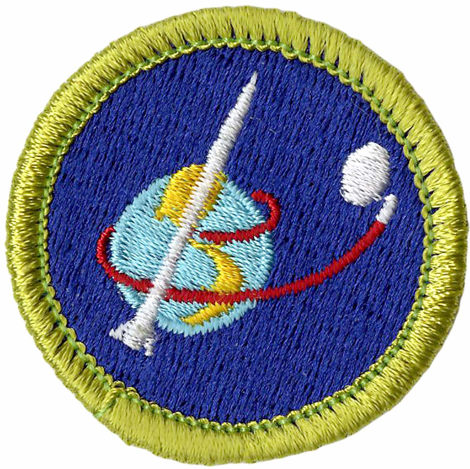 Space Exploration Merit Badge Emblem