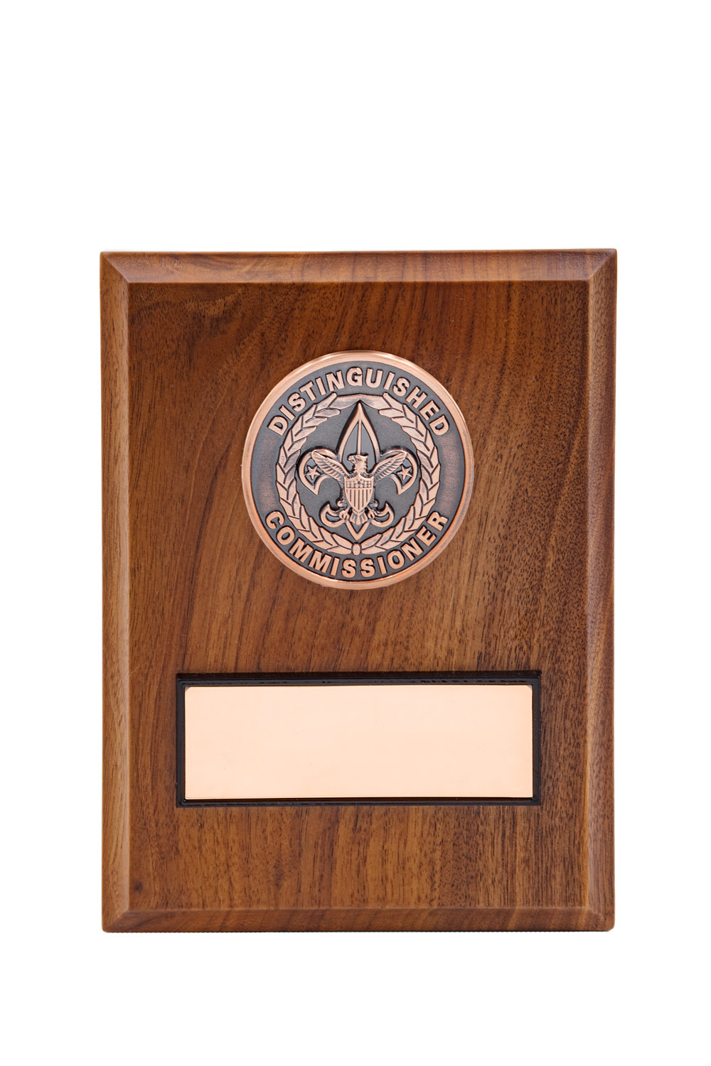 BSA Distinguished Commissioner Plaque