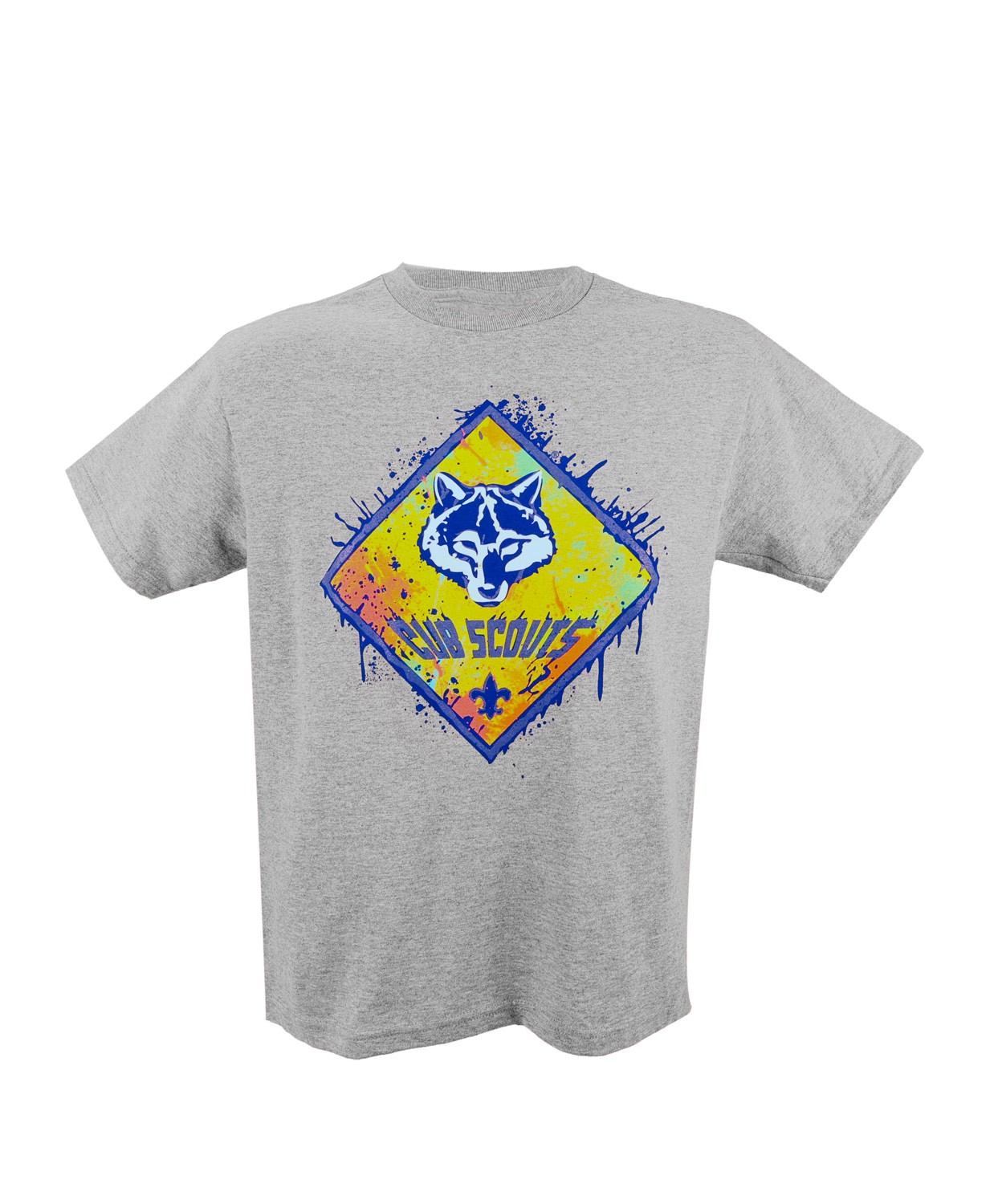 Cub Scout Paint Tee, Adult S-2XL