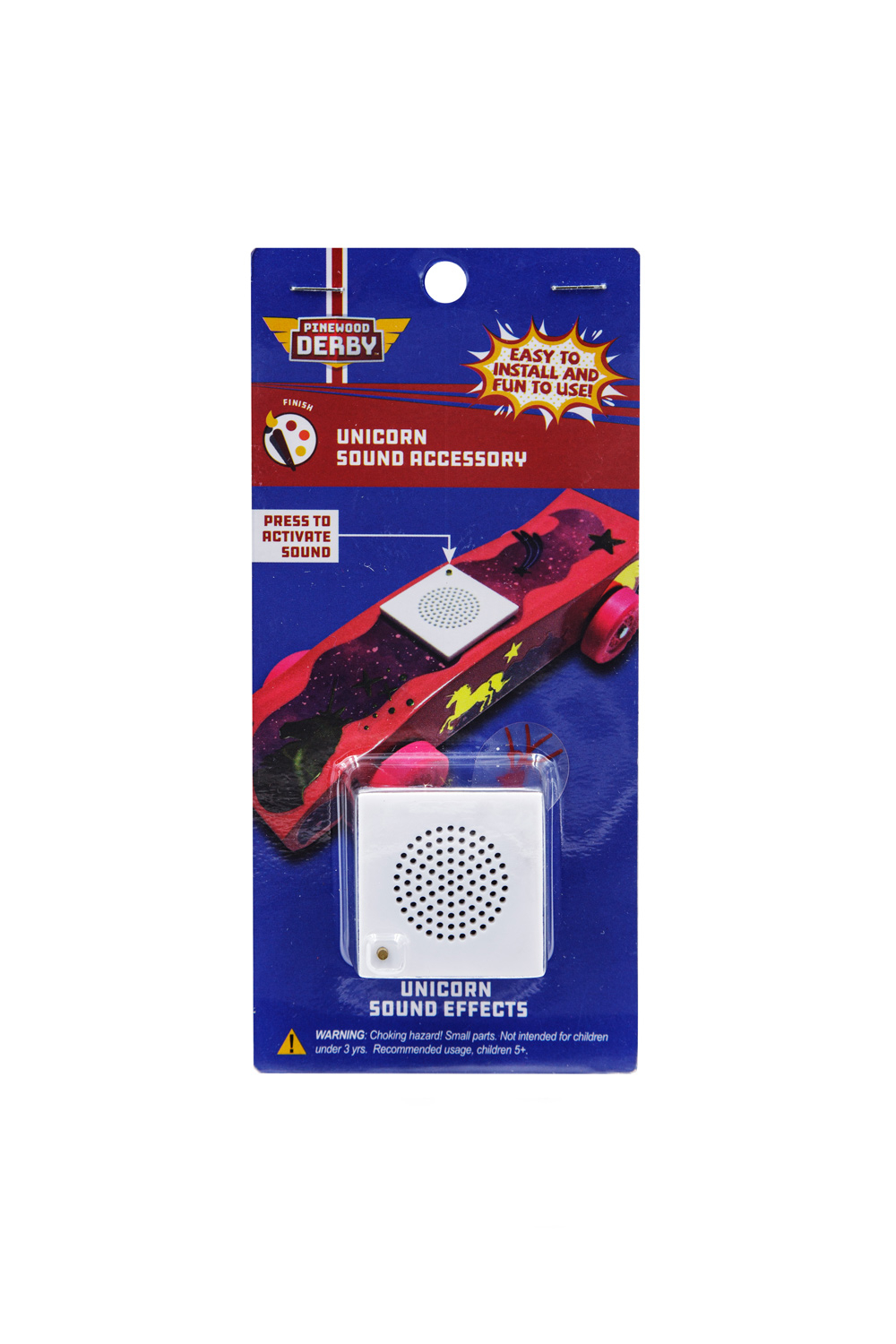Pinewood Derby Car Sound Kit, Unicorn