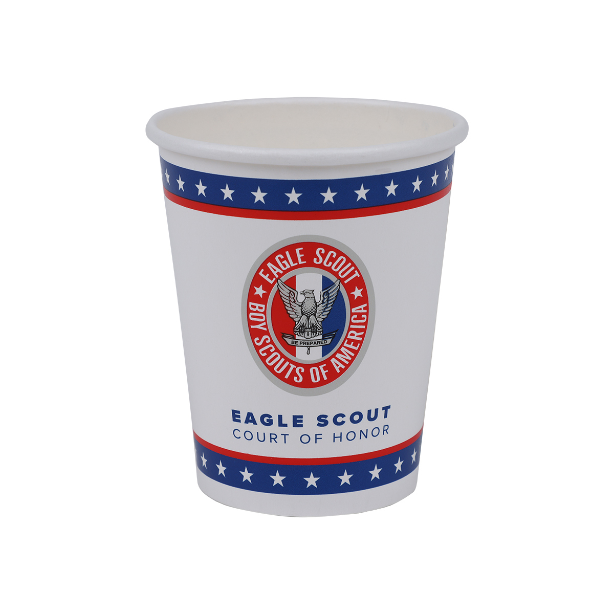 Eagle Scout Paper Disposable Cups, 50-Pack