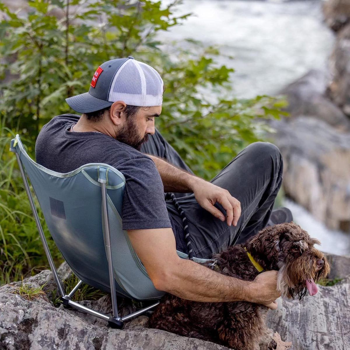 Grand Trunk Mayfly Low Ground Chair, Storm 5 Grand Trunk Mayfly Low Ground Chair, Storm