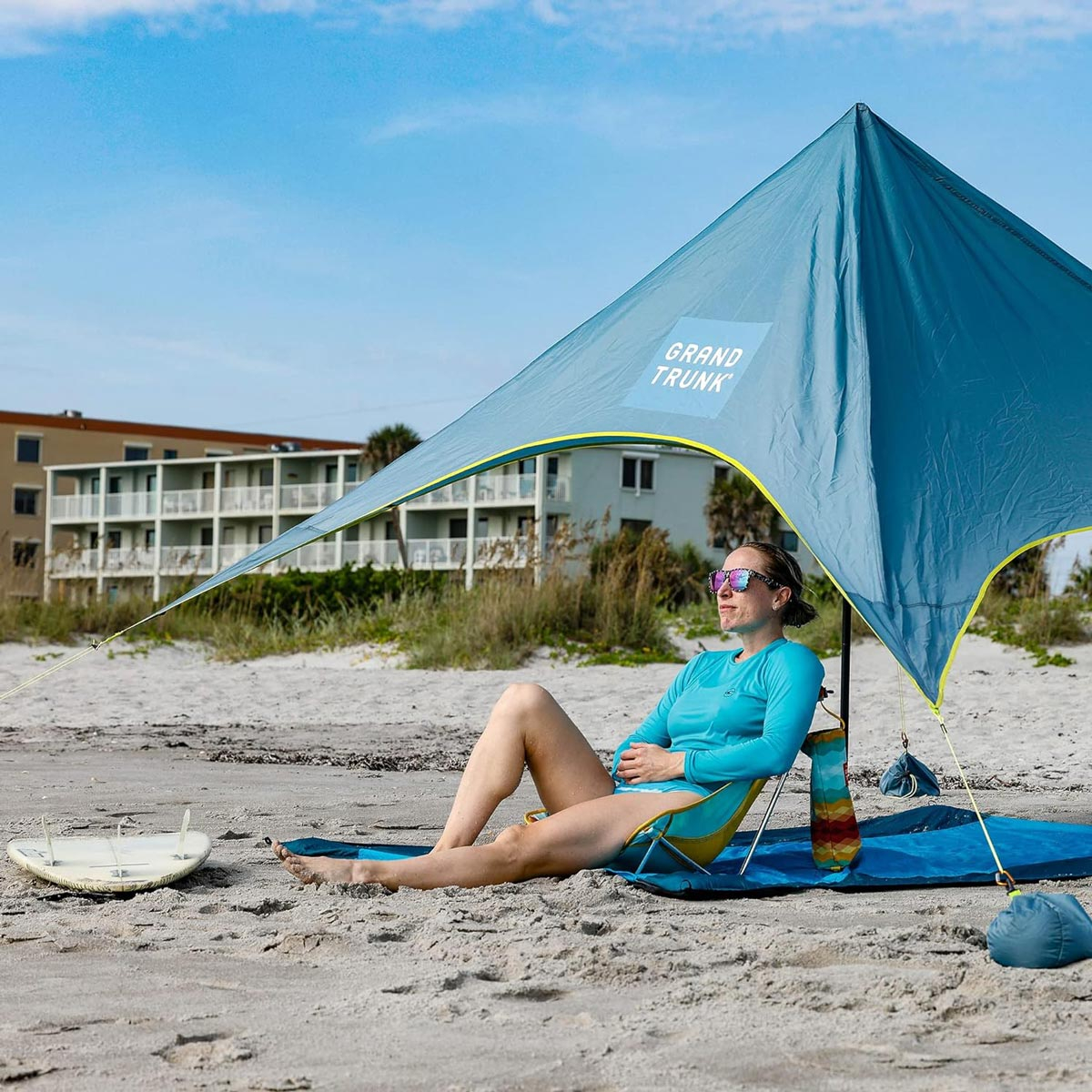 Grand Trunk Mayfly Low Ground Chair, Storm 6 Grand Trunk Mayfly Low Ground Chair, Storm