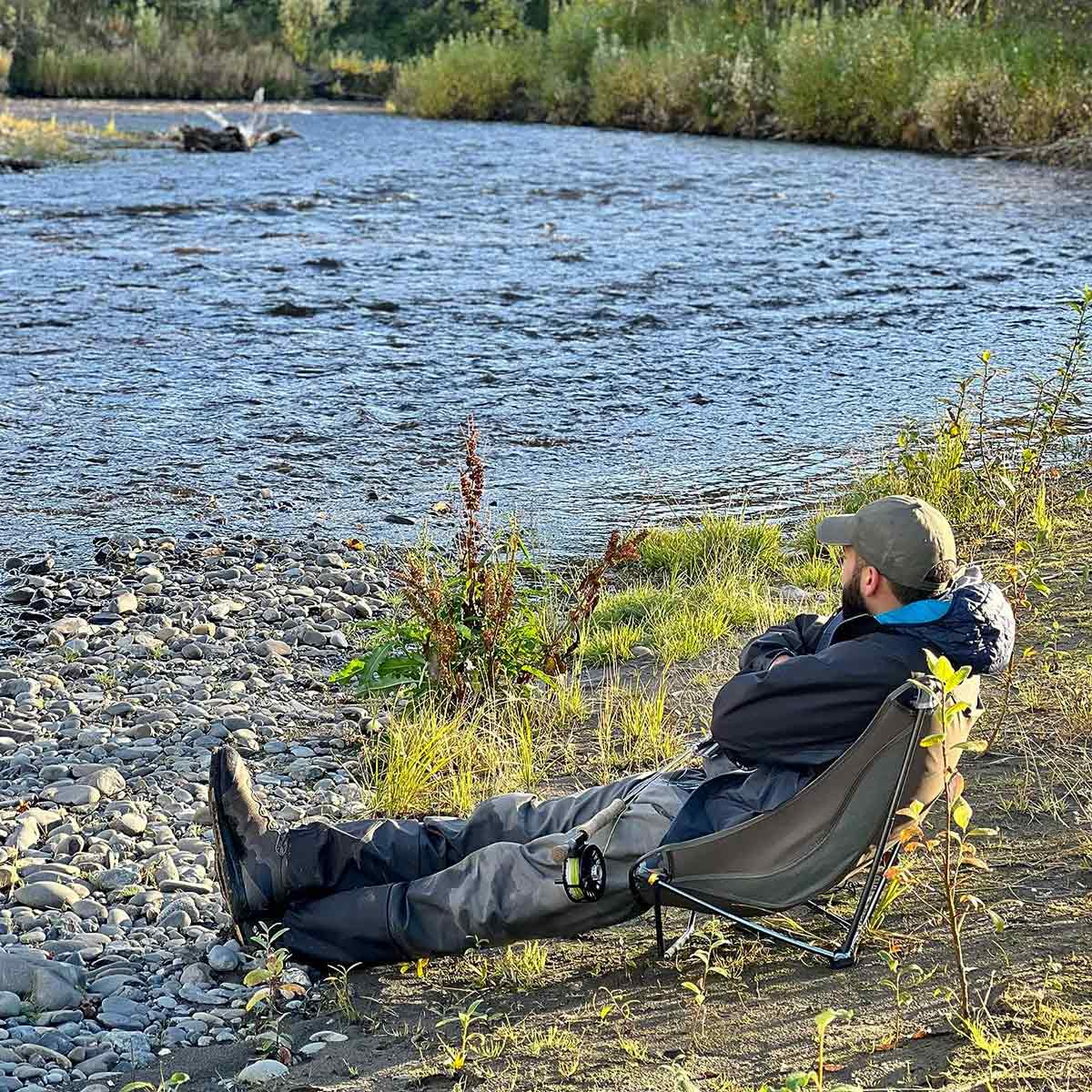 Grand Trunk Mayfly Low Ground Chair, Storm 7 Grand Trunk Mayfly Low Ground Chair, Storm