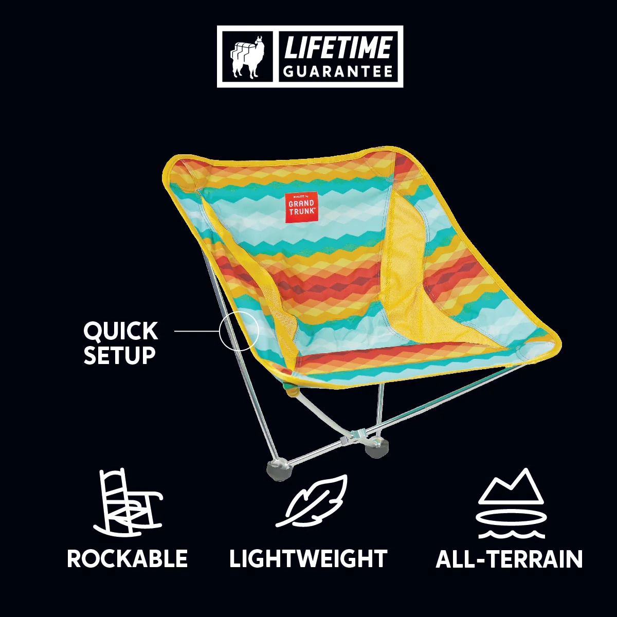 Grand Trunk Monarch All-Terrain Chair, Storm 5 Grand Trunk Monarch All-Terrain Chair, Storm
