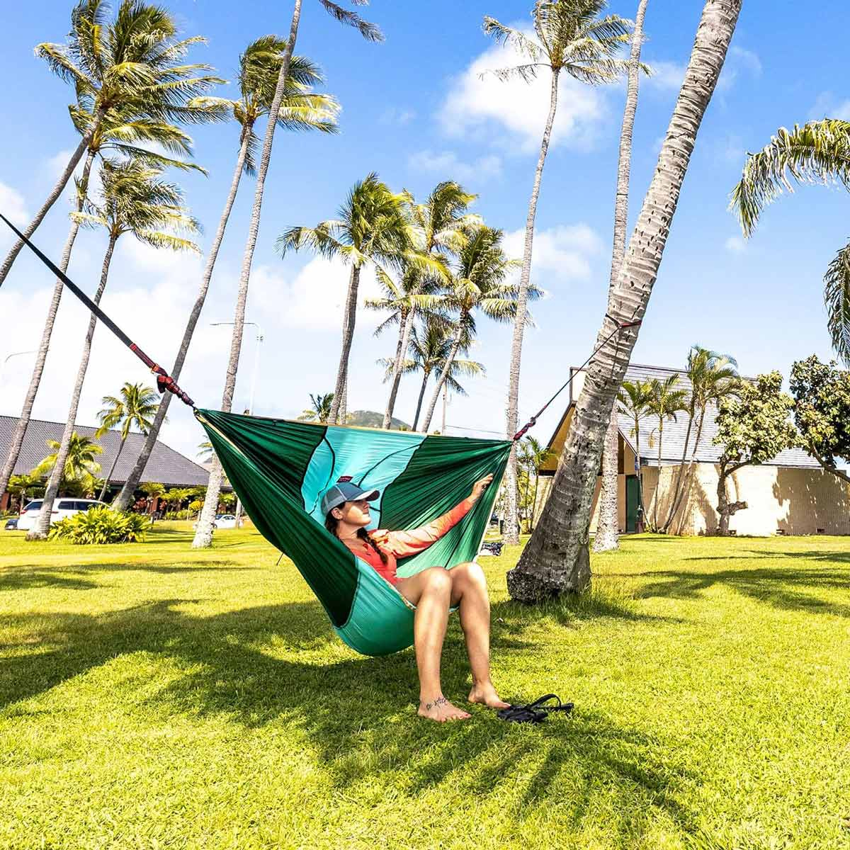 Grand Trunk ROVR Hanging Chair, Navy/Ocean Blue 7 Grand Trunk ROVR Hanging Chair, Navy/Ocean Blue