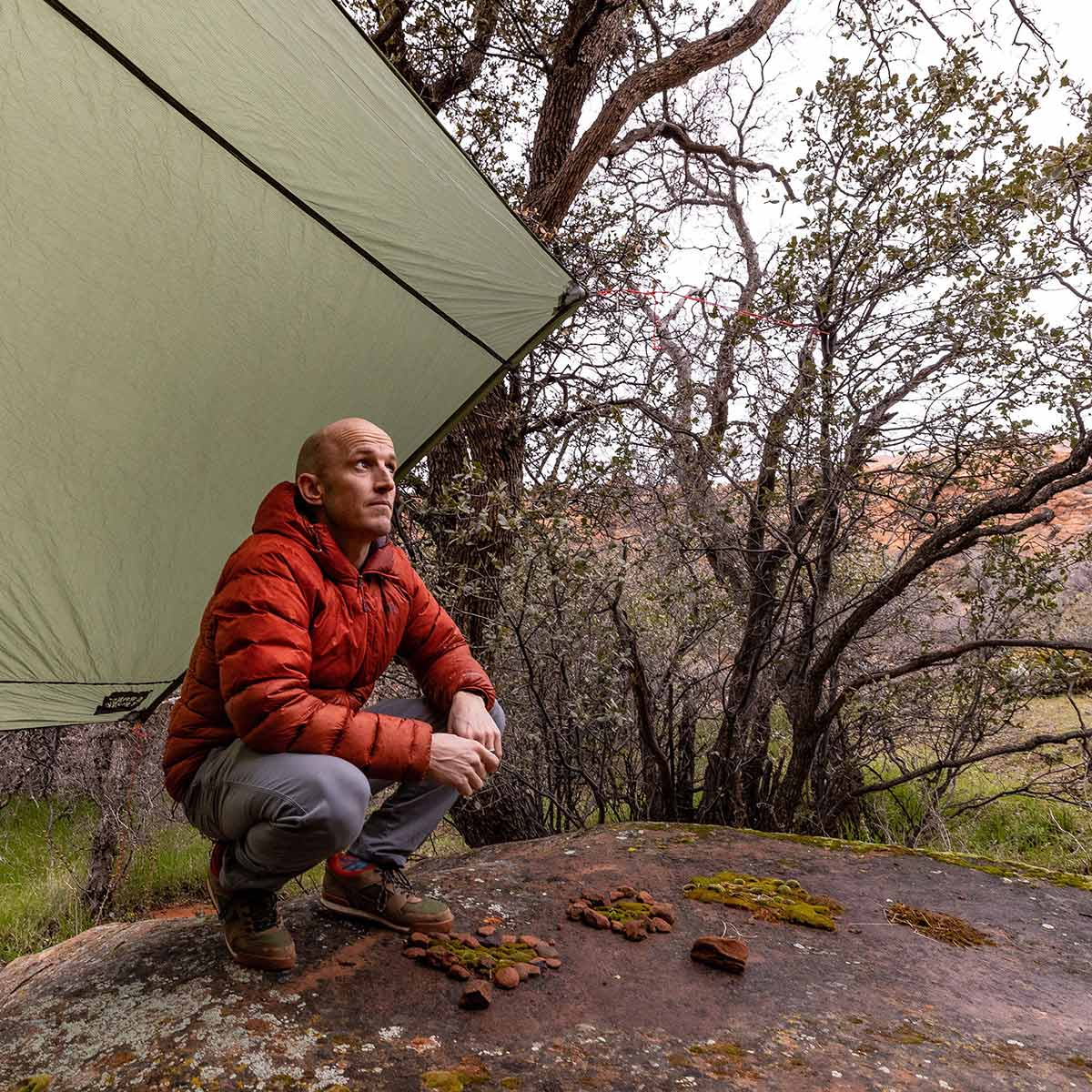 Grand Trunk Moab All-In-One Shelter Hammock, Green Mint